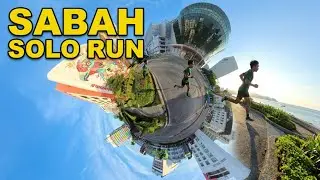 Exploring Kota Kinabalu | Run from City Centre to Tanjung Aru Sabah