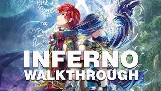 Ys VIII: Lacrimosa of Dana INFERNO Walkthrough // (15) Cavern of the Ancient King / Giasburn BOSS