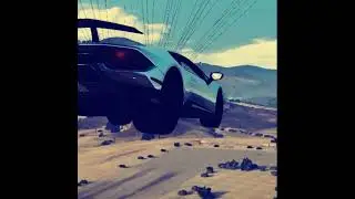 GTA 5 LAMBORGHINI HIGH JUMP WITH PARACHUTE 🔥 #shorts