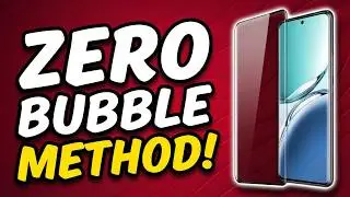 How to Apply a Screen Protector PERFECTLY! (Bubble-Free & Flawless) 📱✨