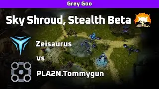 Grey Goo: Zeisaurus (Shroud) vs Tommygun (Beta) - Sky Shroud, Stealth Beta