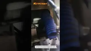 CNC induction welding of saw teeth #sawtooth #welding #brazing #inductionheating