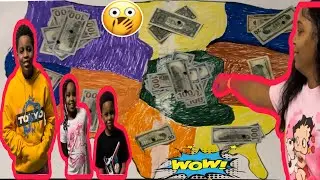Throwing dart at the map & win the money it lands on [Dart Map Challenge Challenge]