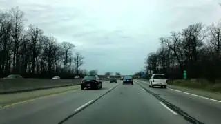 Detroit, Michigan - I-96 WB - I-275 to US-23