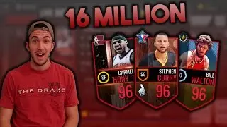 16 MIL SHOPPING SPREE - 7 NEW 95+ PLAYERS! - NBA Live Mobile