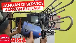 TUTORIAL SOLUSI CARA MEMPERBAIKI ANTENNA TV MODEL REMOT RUSAK TIDAK DAPAT SIARAN