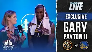 Gary Payton II discusses Warriors' incredible home-opening OT win over Nuggets
