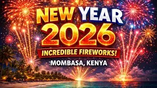 BEST EVER NEW YEAR 2026 Fireworks at English Point Marina Mombasa