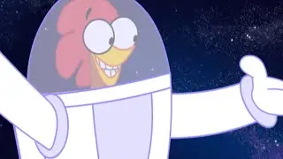 Marvo in Space | Funny Toons | Marvo the Wonder Chicken