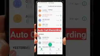 best call recorder for android 2024 | call recorder for android | automatic call recording #shorts