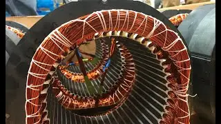 Linear Final Form Press for Automatic Endturn Forming of Electric Motor Stators