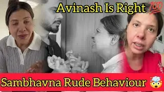 Sambhavna Seth Rude Behaviour Exposed 😱 Husband Ki Insult Kio Ki | The Harsh Truth | Sambhavna Seth 