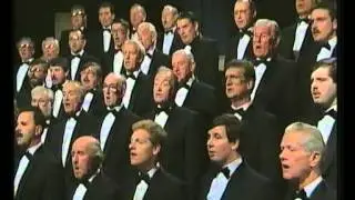 Treorchy Male Choir singing 