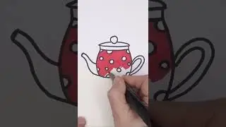 CUTE TEAPOT DRAWING
