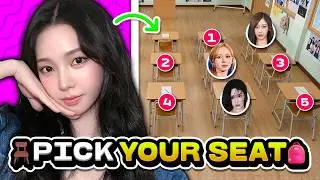 CHOOSE YOUR SEAT 🎒🪑 | You’re the Transfer Student at a Kpop Idol School | KPOP QUIZ 2026