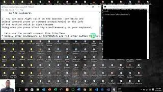 How To Shutdown, Logoff and Hibernate a Windows Operating System Using Command Line Interface