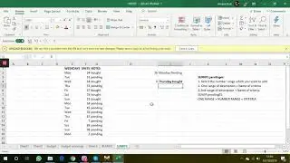 SUMIFS LOGICAL EXCEL FUNCTIONS
