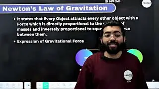State Newton's Law of Gravitation | Gravitation | Physics | Class - 11 | PROTON ||