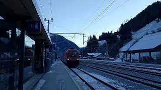 20251229 15:47 Dorfgastein(Sbg): IC #intercity #tauernbahn #obb #austria