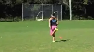Jess Hamilton 40m sprint