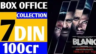 Blank Box Office Collection Day 7,Blank 7th Day Box Office Collection, Sunny Deol,Karan Kapadia