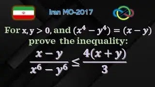 Math Olympiad | Iran MO 2017 question on AM-GM Inequality. Can you solve this?