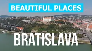 Bratislava best places to visit | Trip, review, holidays, attractions, scenery | Slovakia 4k drone