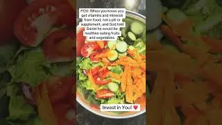POV: When God tells us we will be healthier eating fruits and vegetables because of natural vitamins