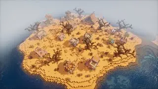 Relaxing Minecraft Timelapse | Exploring a Mesa Village