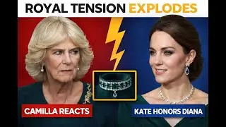 Royal Tension Explodes: Kate Honors Diana, Camilla Reacts  #CamillaReaction #royaltension