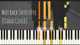 Way Back Into Love - Hugh Grant, Drew Barrymore | Music and Lyric | Piano Pop Song Tutorial