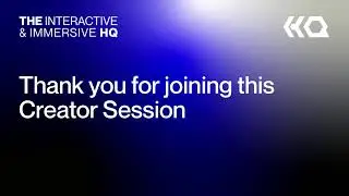 Creator Session with Corvas Brinkerhoff - Submersive