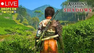 ASSASSIN'S CREED SHADOWS LIVE PART 1 #ubisoftpartner #ad #ubisoft #acshadows