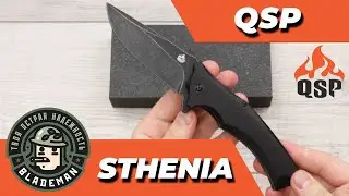 Нож QSP Sthenia, 440C, G10 Black