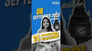 Get UK University Admission in 24 Hours! | Study in UK - Sept 2025 Intake |&nbsp;Abroad&nbsp;Scholars