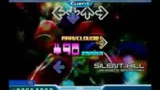 lurkern playing stepmania, in-game view part 2