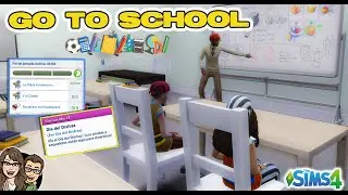 👦🏽🏫GO TO SCHOOL MOD 🧒🏽🚸|| Los niños pueden ir a la Escuela || #thesims4 #sims4mods
