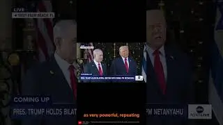 Trump Threatens Major Strikes on Iran, Urges Hamas to Disarm after Meeting with Netanyahu