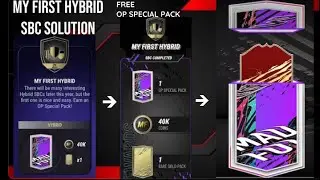 MY FIRST HYBRID SBC solution || *free* op special pack || madfut 21 sbc || madfut 21 || pacybits 21