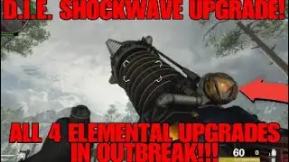 HOW TO UPGRADE THE D.I.E. SHOCKWAVE IN OUTBREAK GUIDE! (ALL 4 ELEMENTS LOCATIONS)