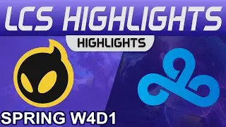DIG vs C9 Highlights LCS Spring Season 2023 W4D1 Dignitas vs Cloud9 by Onivia