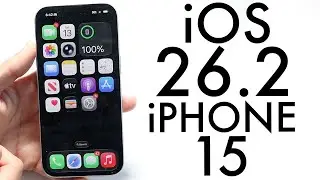 iOS 26.2 на iPhone 15! (Обзор)