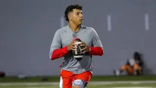 Every throw from top 2024 QB Dylan Raiola's workout with Ryan Day, Corey Dennis at Ohio State camp