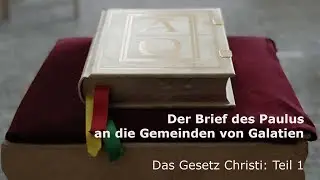 31 - P. Klaus Mertes SJ: Paulus an die Galater - Teil 1 / Das Gesetz Christi