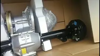 EV drive axle customized  electric rear axle for golf cars trucks van tricycles