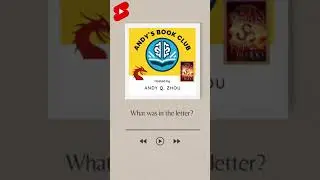 What was in the Letter? | Fire and Blood | Andy's Book Club #shorts