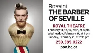 The Barber of Seville by Pacific Opera Victoria February 2016