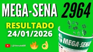 🍀 RESULTADO MEGA SENA 2964
