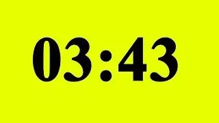 3 Minute 43 Second Timer