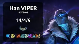 Han Viper Varus vs Senna BOTTOM - KR CHALLENGER Patch 15.11